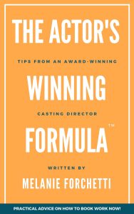 The Actor's Winning Formula Book Cover